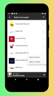 Radio Ireland FM - Irish Radio Player + Radio App android App screenshot 0