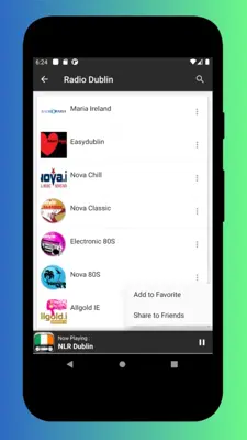Radio Ireland FM - Irish Radio Player + Radio App android App screenshot 6