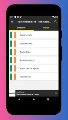 Radio Ireland FM - Irish Radio Player + Radio App android App screenshot 7